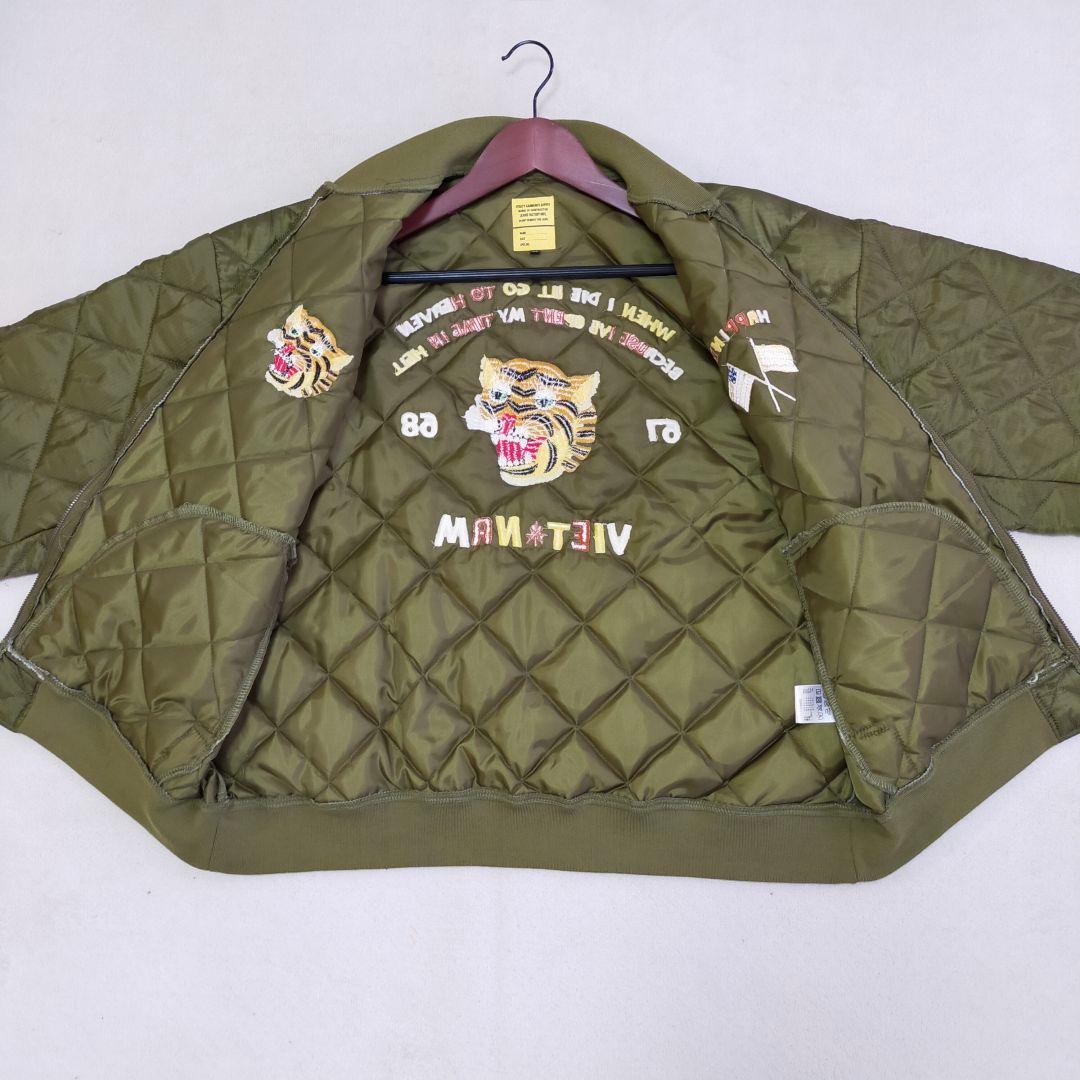 ビヤードジジ　美品　JEANS FACTORY　虎刺繍　ベトジャン