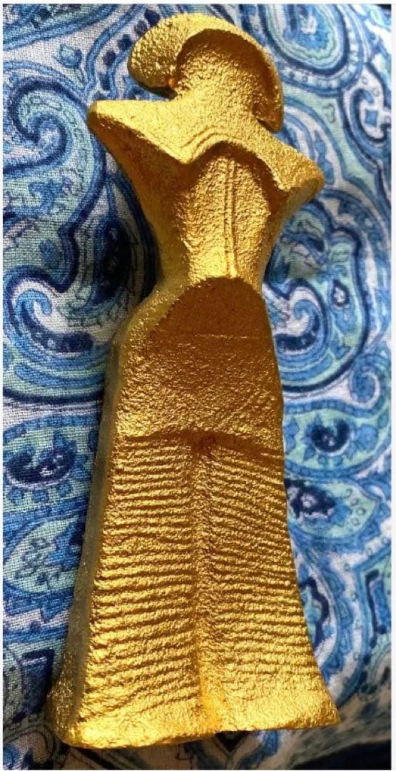 金運爆上げ　特別祈祷　古代神　国宝　縄文の女神　(山形純銅製)