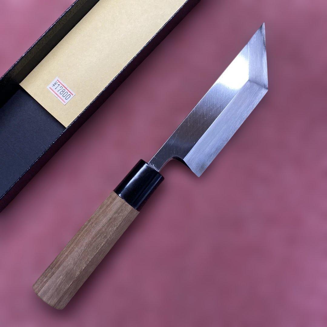 白ニ鋼　うなぎ裂き包丁　120㎜ 4寸