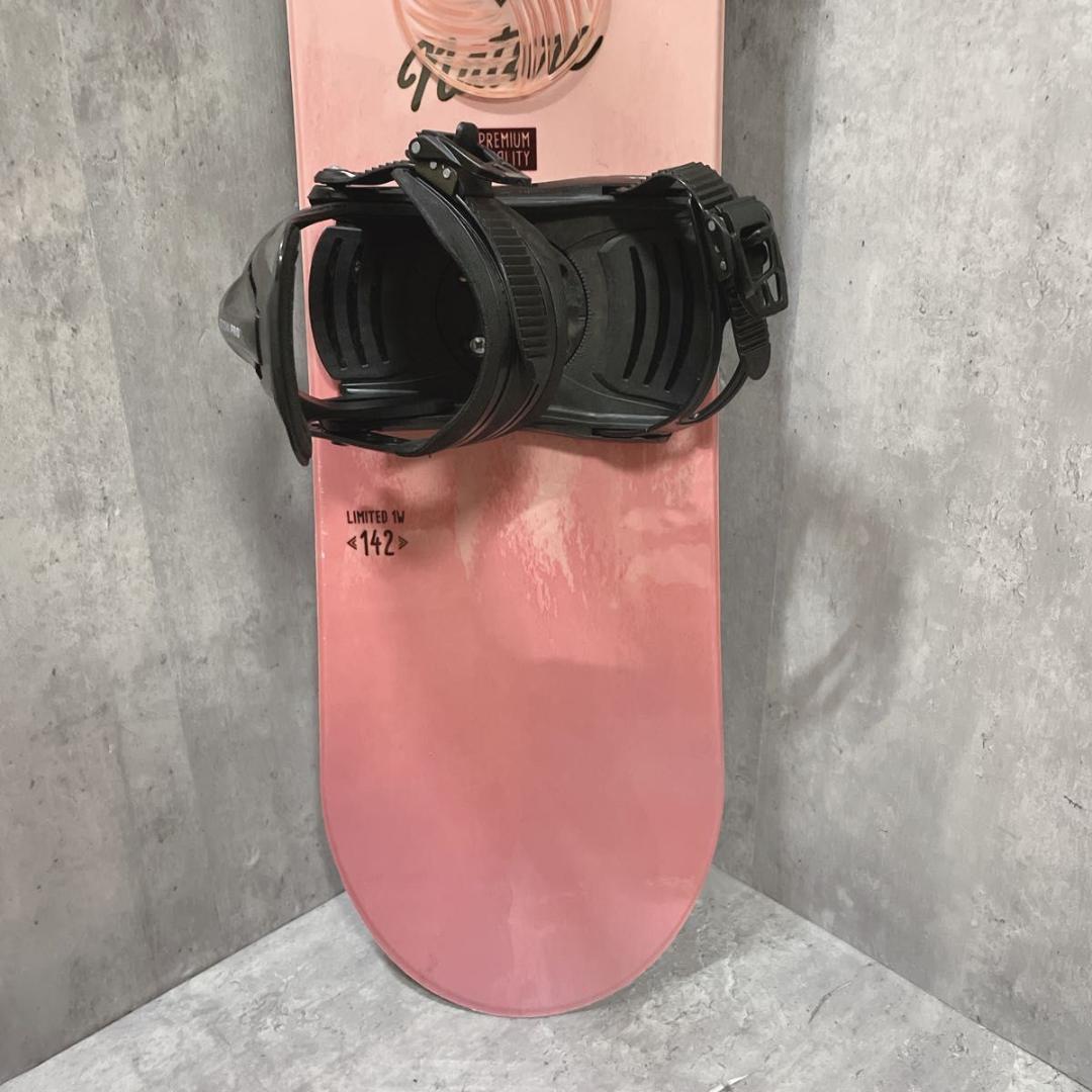 ARBN Nature 142cm 板＋バイン付 スノボ 初心者 レディース