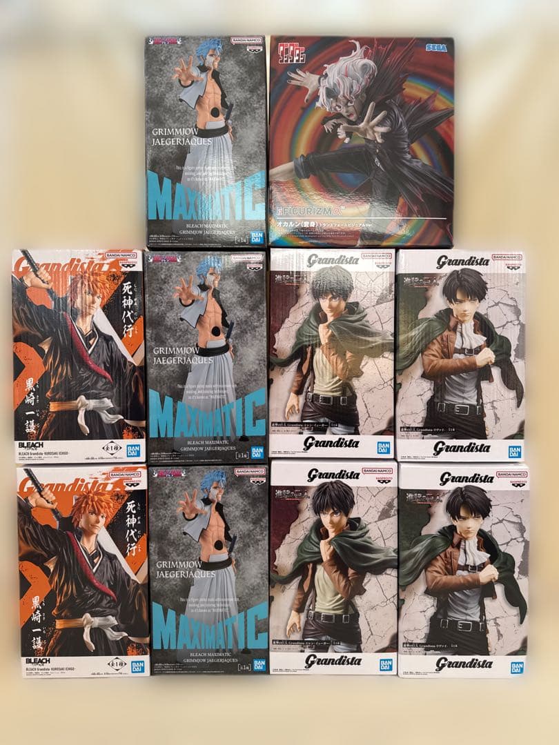 【新品未開封】少年漫画　アニメ系　プライズフィギュア　まとめ売り20点セット