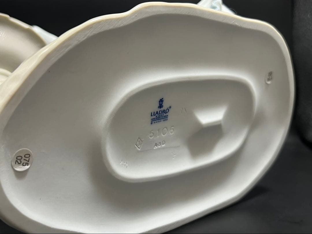 【極美品！】 LLADRO リヤドロ 春を告げる小鳥たち 陶器インテリア　希少