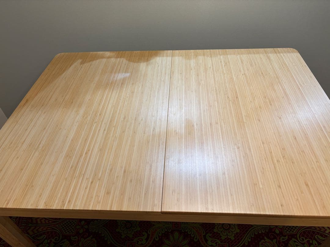 Greenington 伸縮式バンブーダイニングテーブル