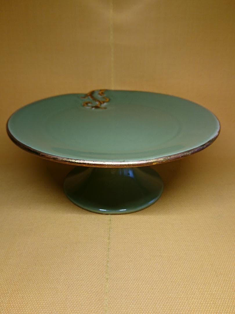 トレー　皿　陶器　ヨーロッパ　置物　インテリア　工芸品　美術品　A1673