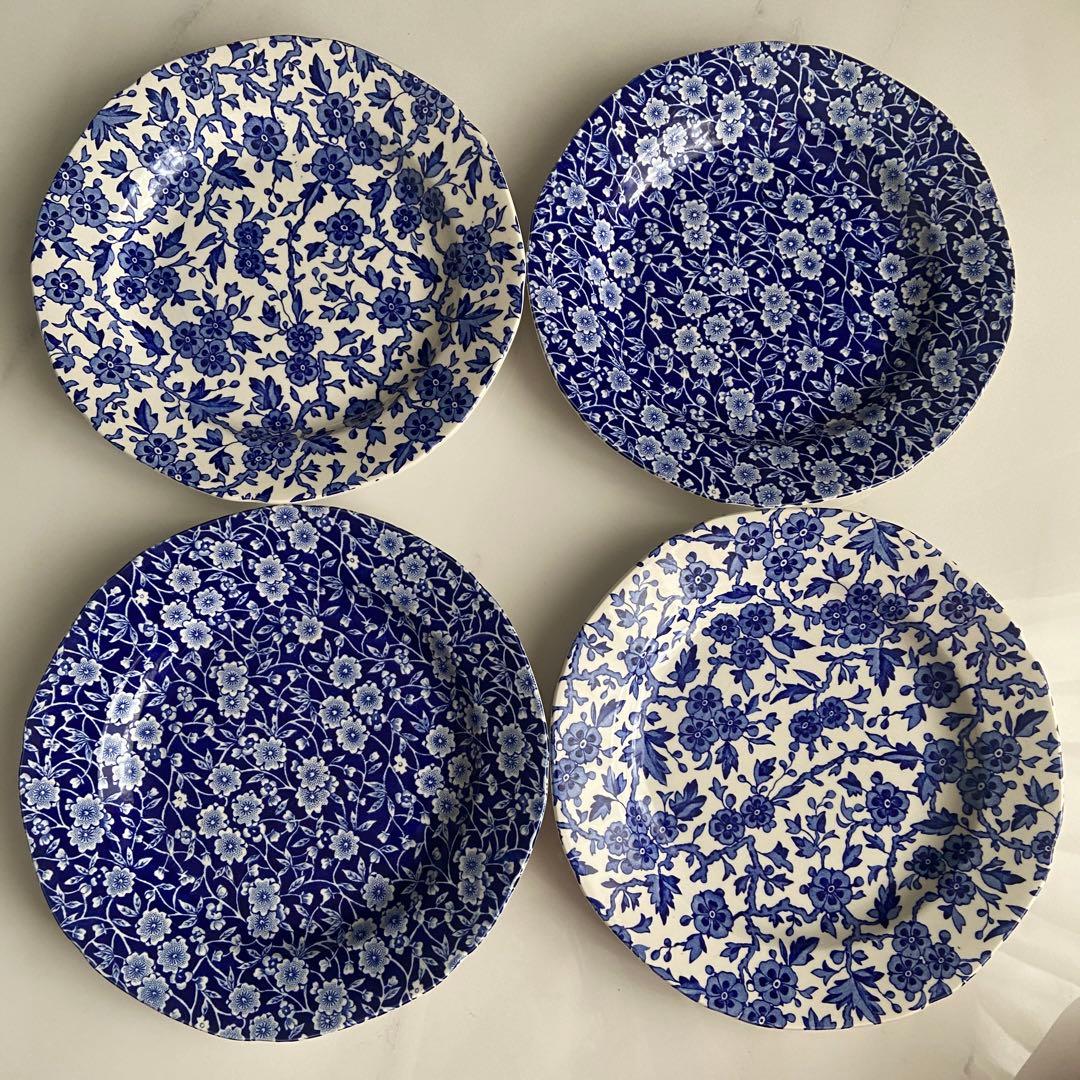 バーレイ皿4枚セット