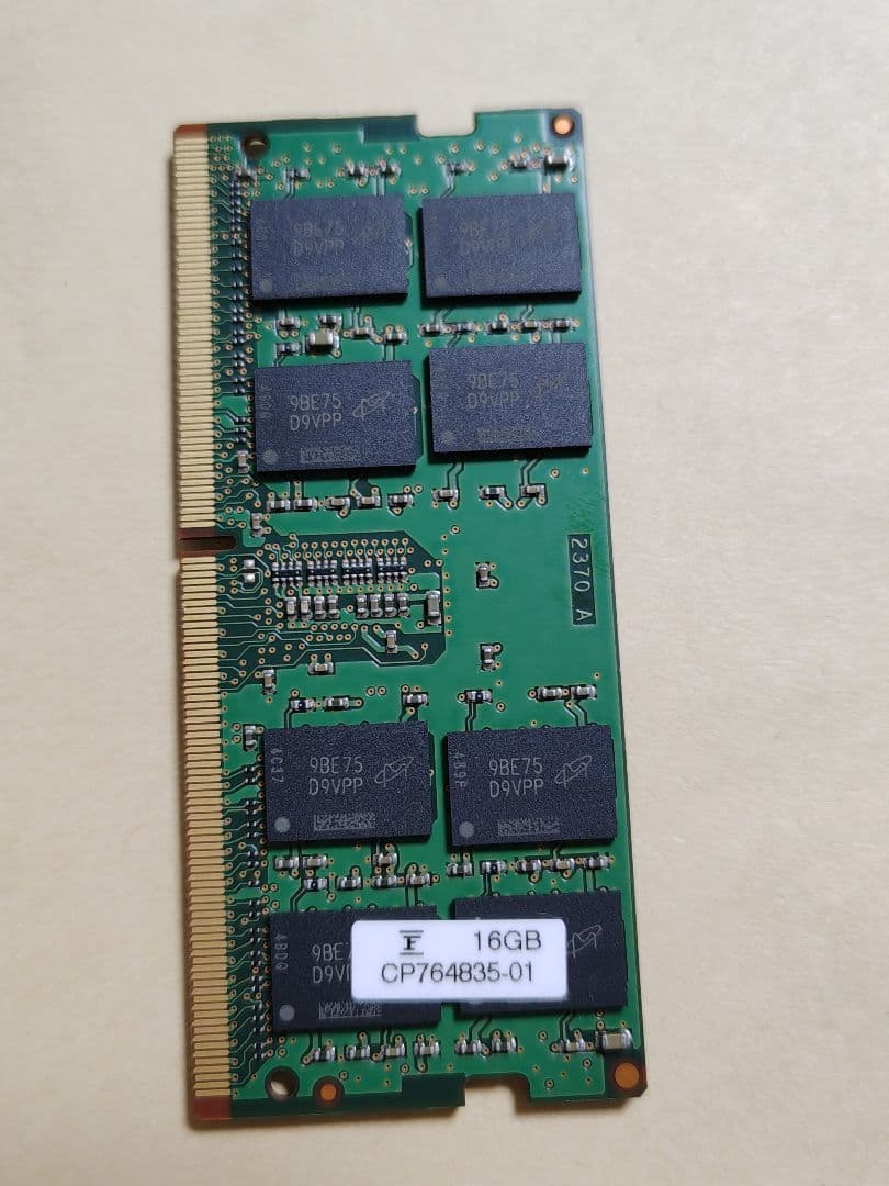 16GB DDR4 メモリ PC4-2666V