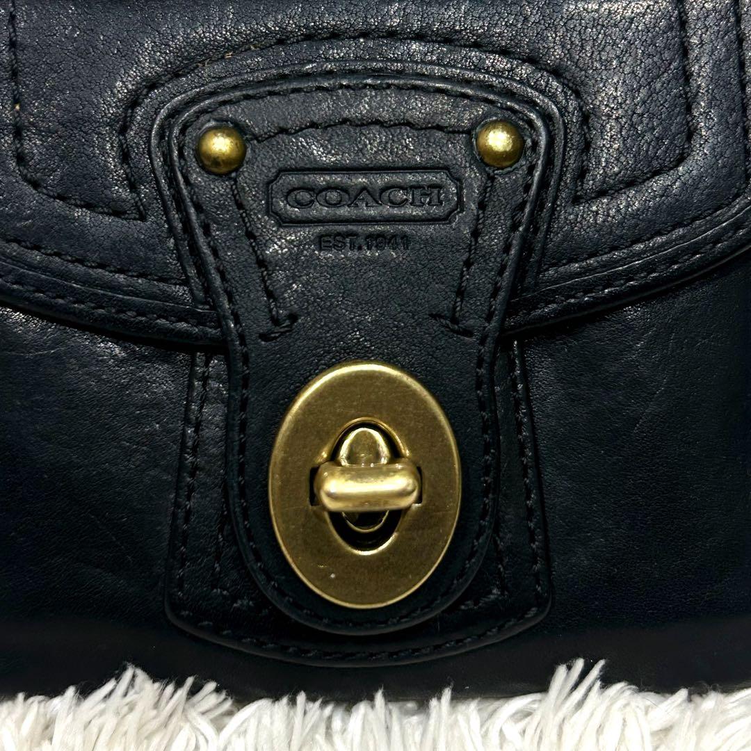 小物 Coach Legacy 65th Turnlock Bifold wallet