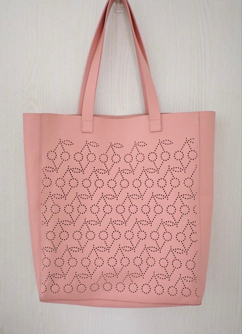 bonpoint ピンクチェリーバッグ