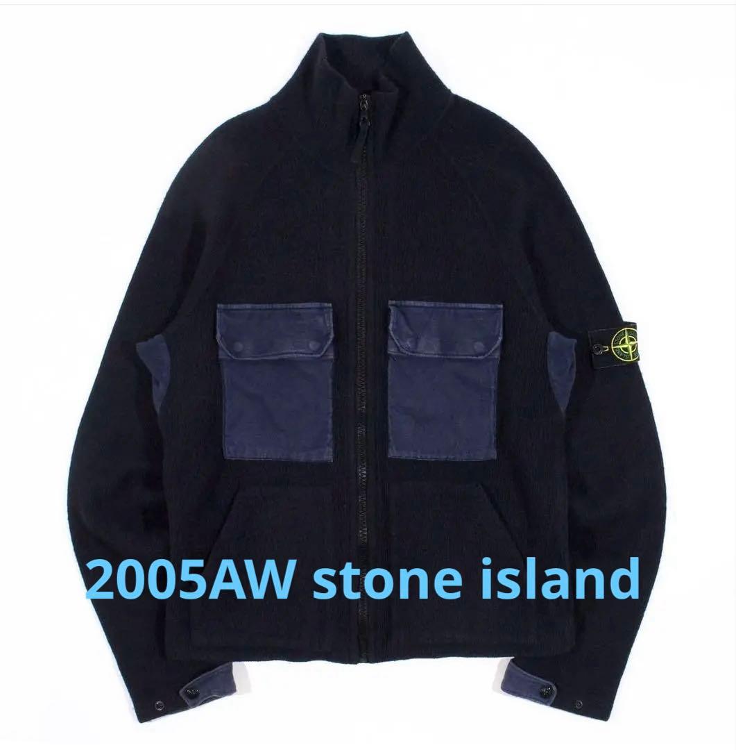 ジャケット・アウター stone  2005AW mulch pocket zipknit