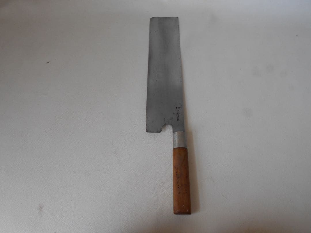 堺孝行 別上 和包丁 羊羹包丁 ようかん 菓子包丁 木製柄 中古品