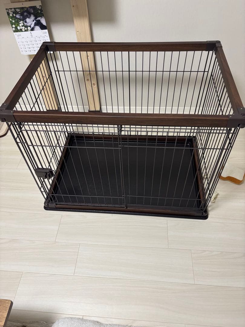 犬用スチールケージ 中型から大型犬用
