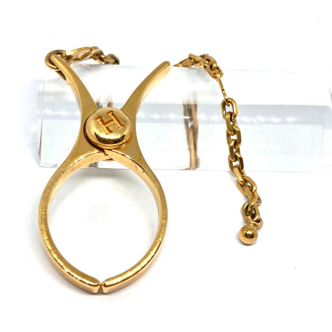 エルメス グローブ ホルダー フィルー ゴールド