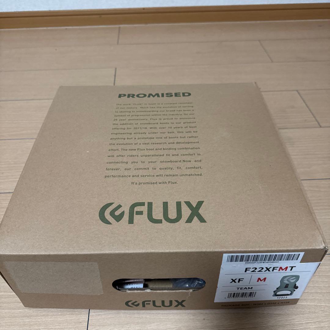 FLUX バインディング　XF チームMサイズ　2022モデル