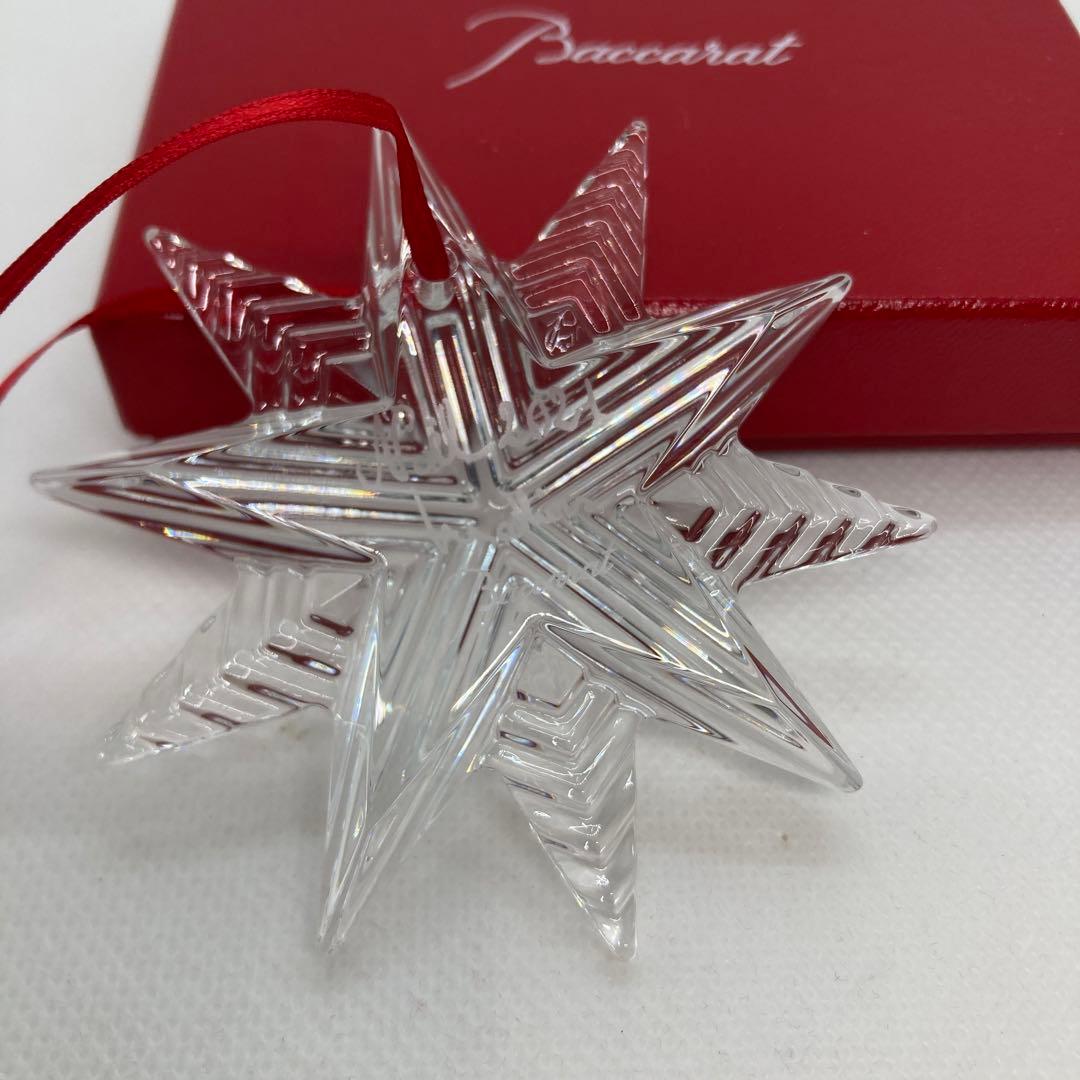 Baccarat クリスマスオーナメント2021年
