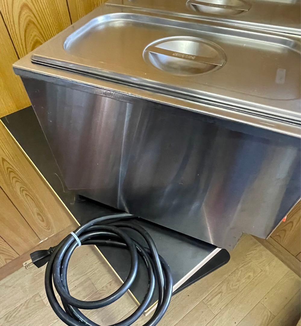 2019年 ニチワ 電気卓上ウォーマー ヨコ型 TEW 湯煎式 単相 100V