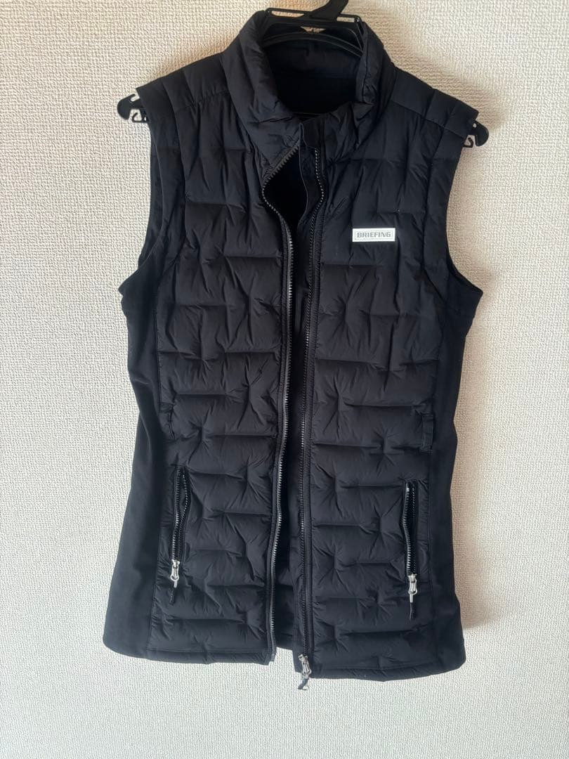 BRIEFING ブラック ダウンベスト レディース