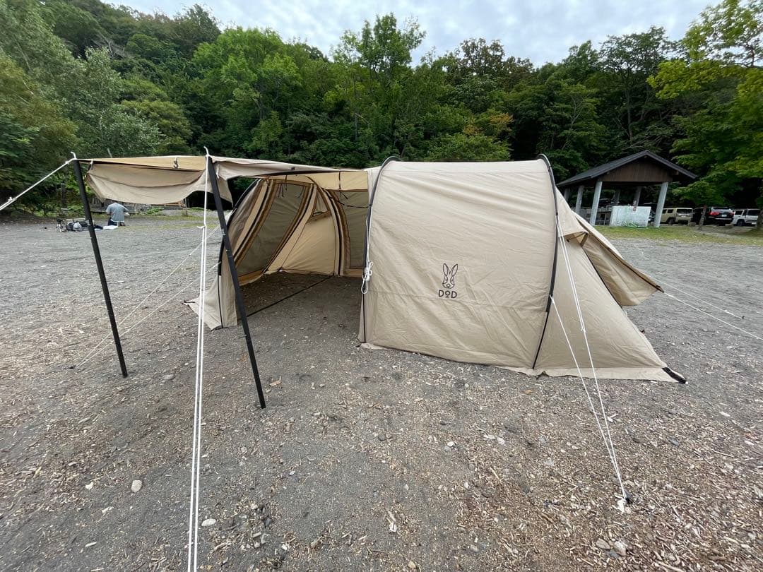 【廃盤品】☆DOD カマボコテントミニ タンカラー ミニカマ T3-488-TN