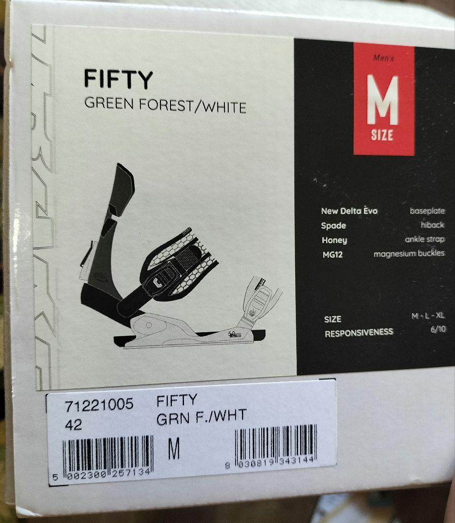 DRAKE(ドレイク） FIFTY Mサイズ スノーボート ビンディング