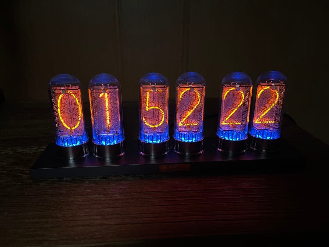 inixie ニキシー管時計