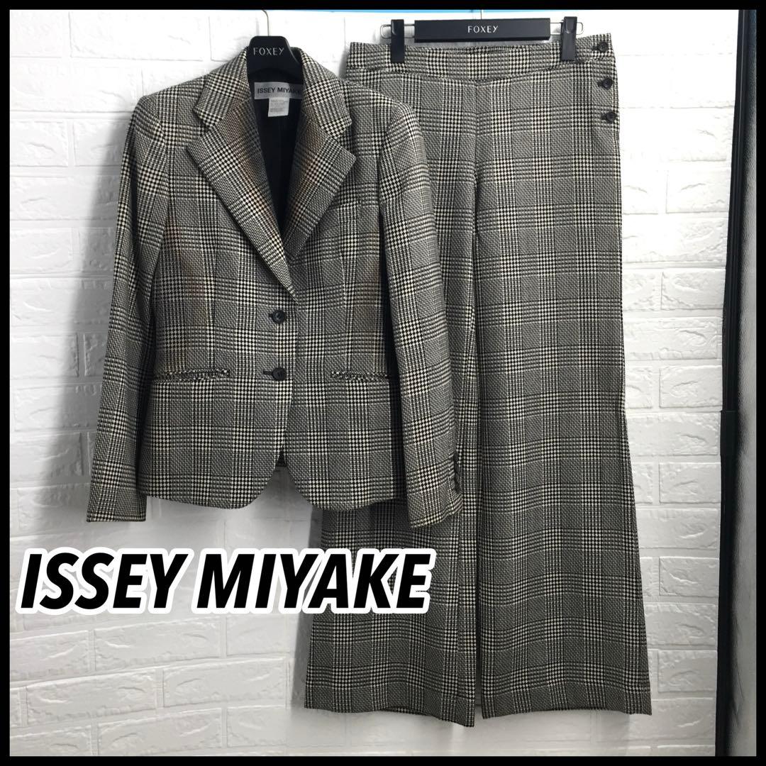 ISSEY MIYAKE イッセイミヤケ グレンチェック セットアップスーツ 2