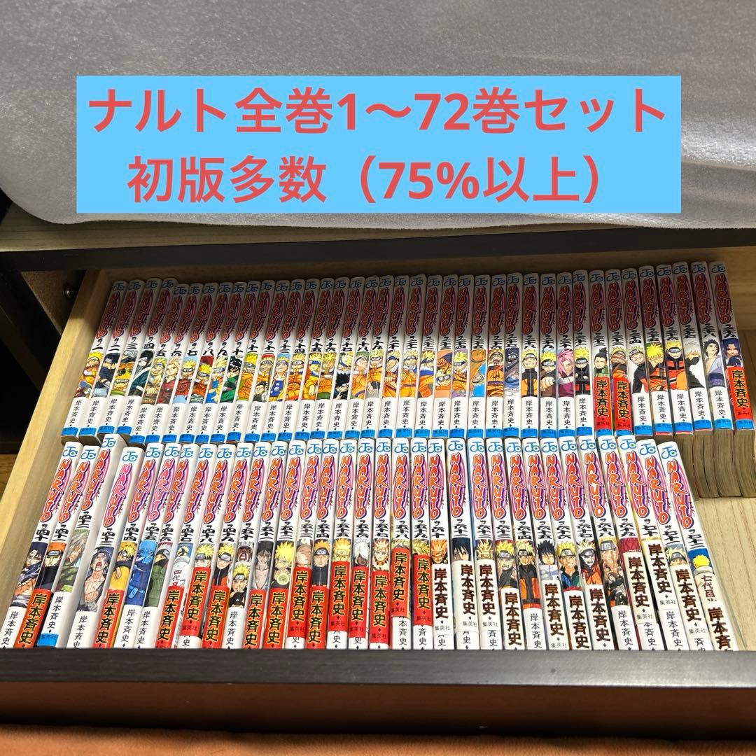 ナルト　NARUTO 全巻セット　初版多数