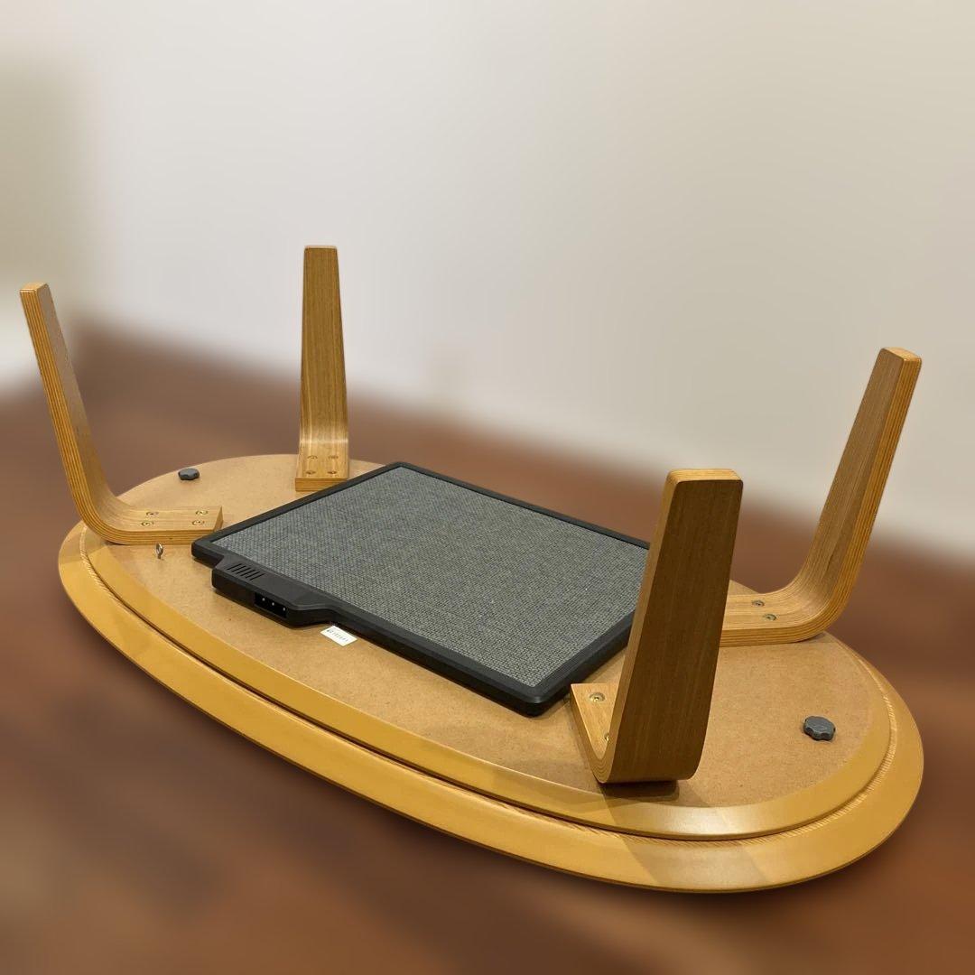 MUJI 楕円こたつ（小）MJ-KDFS1100/N 無印のこたつ布団とセット