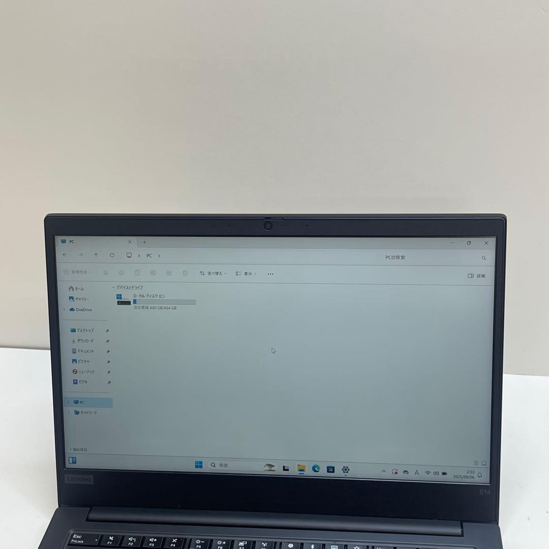 #225 レノボ ThinkPad E14 i3-10110U 16gb 256