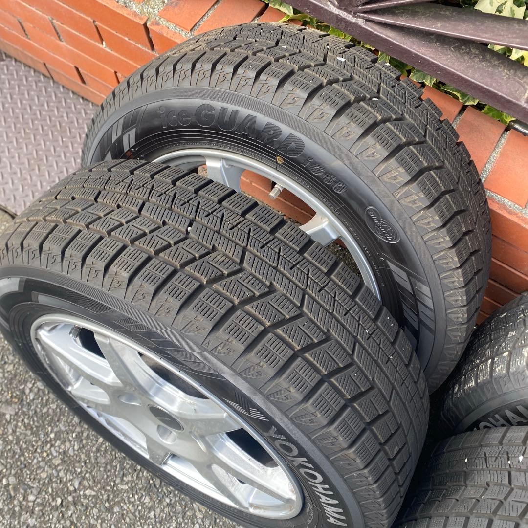 シトロエンC4 スタッドレス、ホイールセット