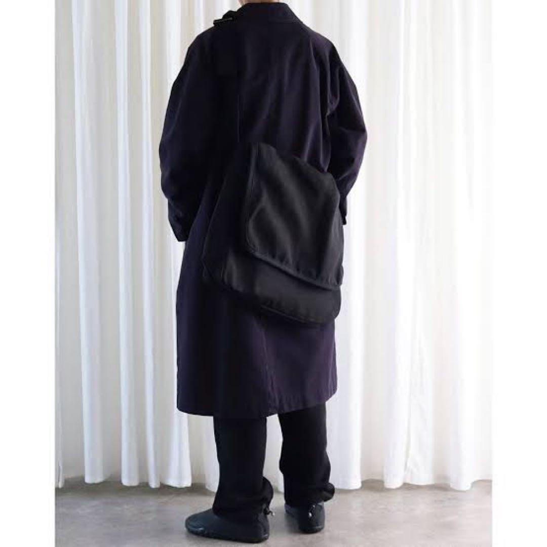 COMOLI HEMP DUCK SHOULDER BAG タグ付き