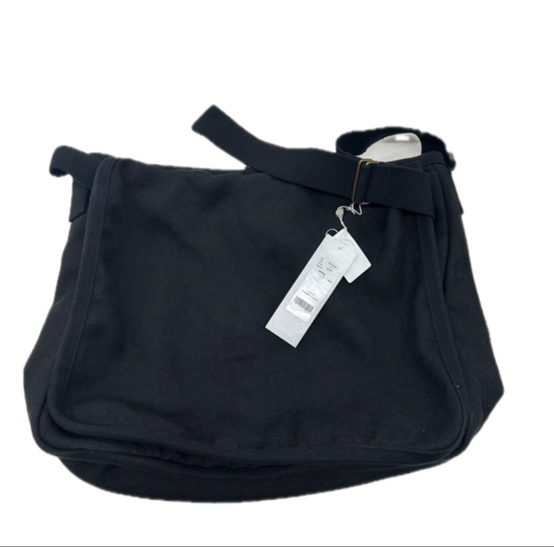 COMOLI HEMP DUCK SHOULDER BAG タグ付き