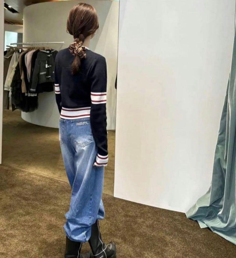 トップス naoBibiy B. CLUB TIE CARDIGAN