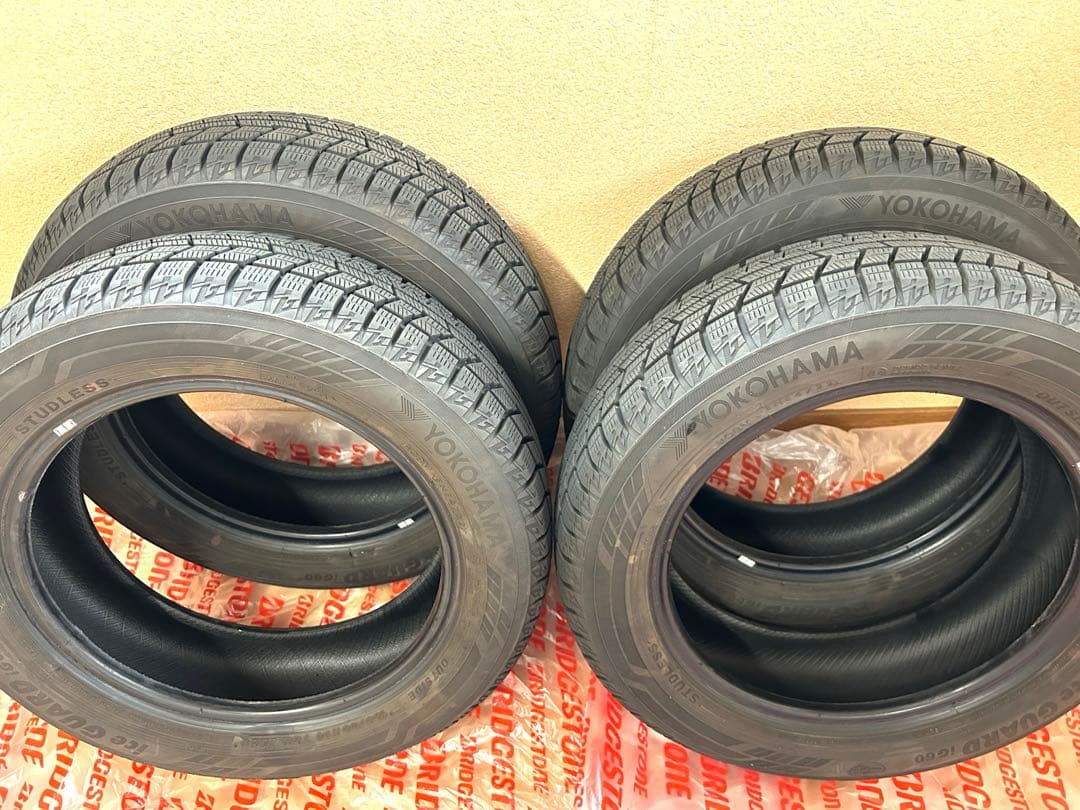 スタッドレスタイヤ 155/65R14 ヨコハマ　IG60 4本セット