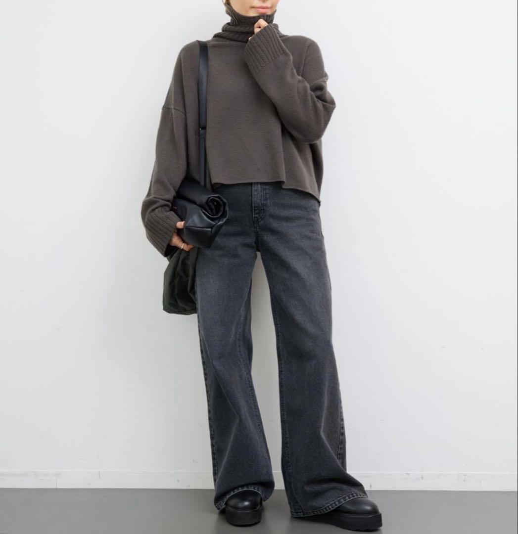 Deuxieme Classe⭐︎クロップド タートルネックプルオーバー