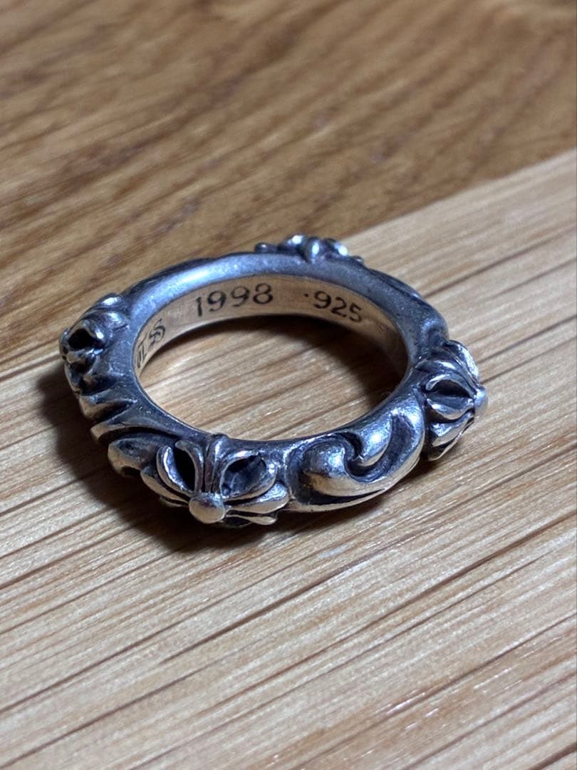 【美品】 CHROME HEARTS クロムハーツ SBTバンド 10号