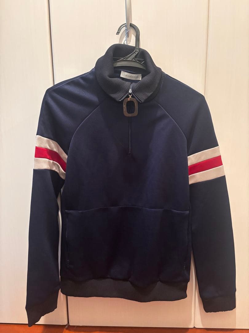 J.W.ANDERSON モックネックハーフジップ