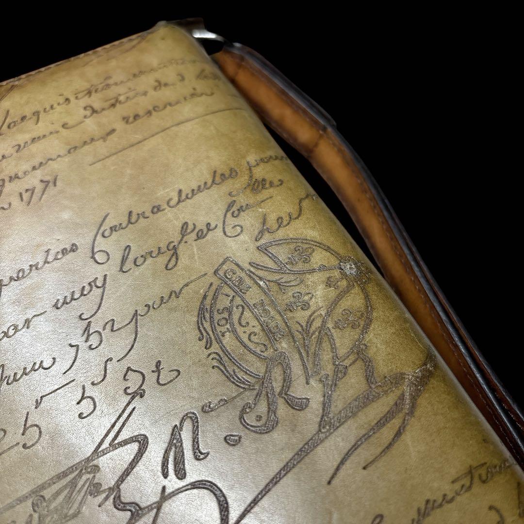 ベルルッティ タリ カリグラフィ Wファスナー 長財布