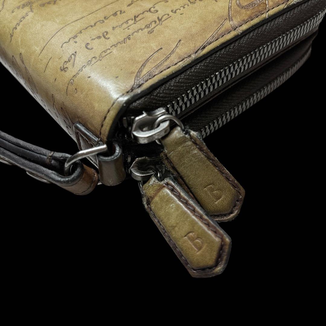 ベルルッティ タリ カリグラフィ Wファスナー 長財布