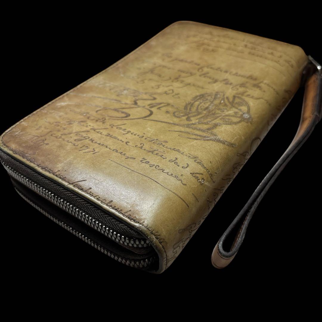 ベルルッティ タリ カリグラフィ Wファスナー 長財布