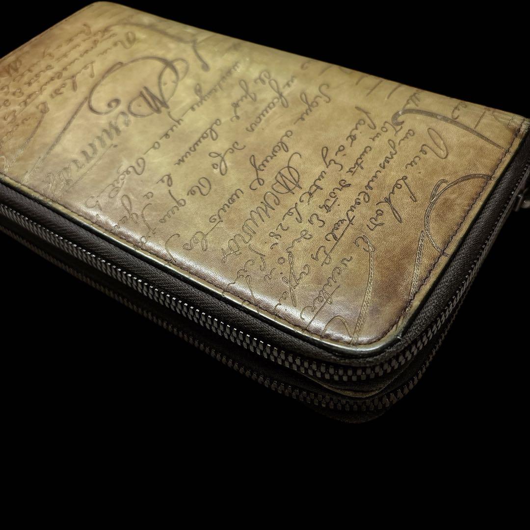 ベルルッティ タリ カリグラフィ Wファスナー 長財布