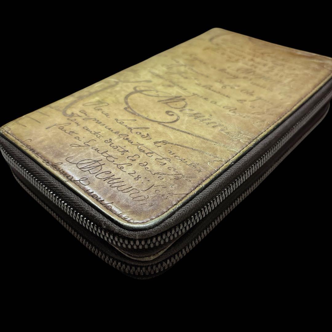 ベルルッティ タリ カリグラフィ Wファスナー 長財布