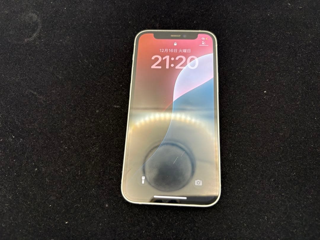 iPhone12mini 128GB ホワイト　バッテリー残量81%