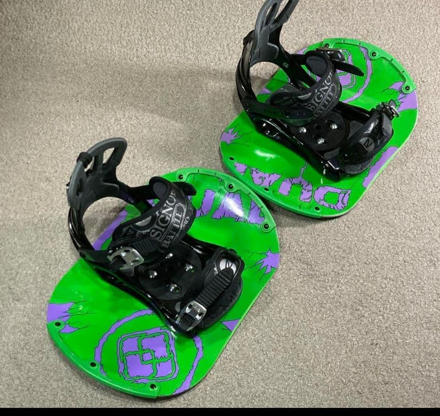 セパレートスノーボード　ビンディングセット（土日は当日発送）