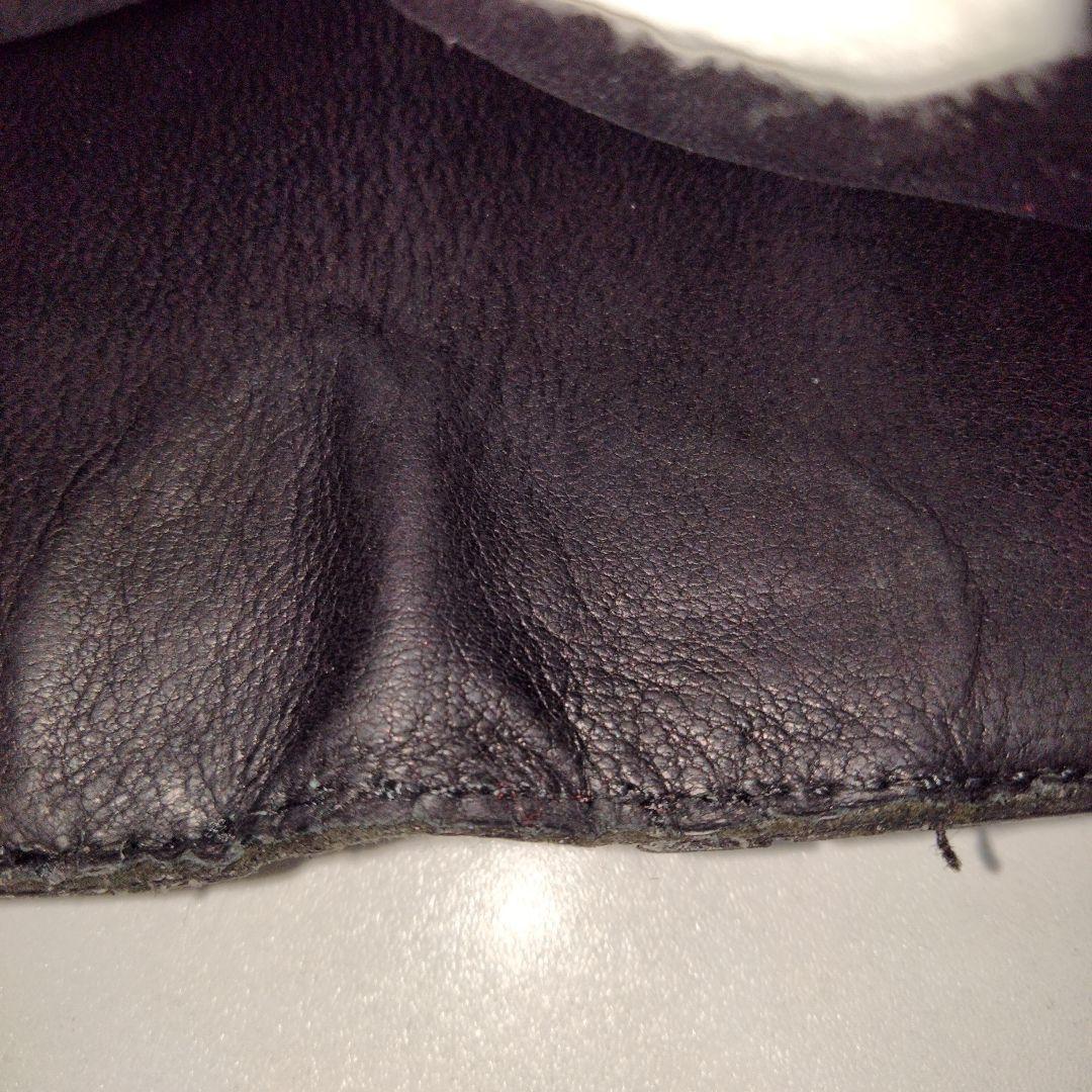 AQV42 エルメス べアンコパクト 2つ折り財布 リザード シルバー金具