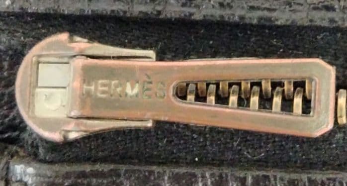 AQV42 エルメス べアンコパクト 2つ折り財布 リザード シルバー金具