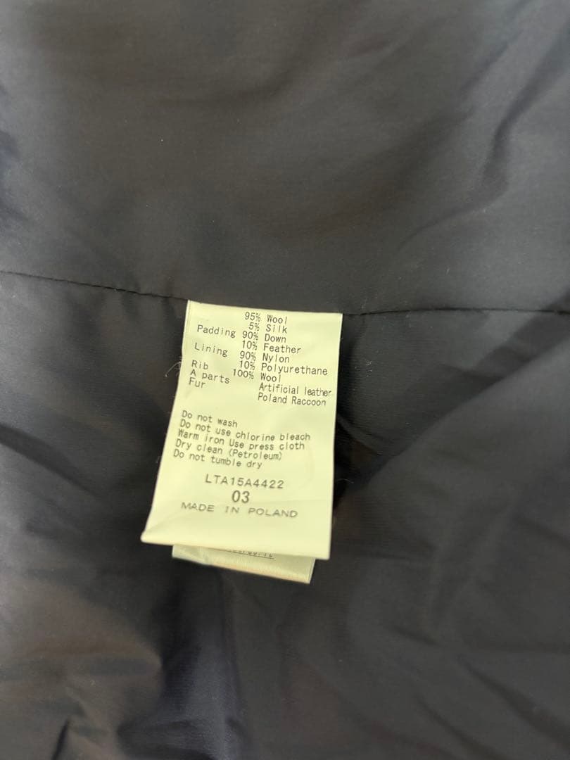 TATORAS レディース　ダウンベスト サイズ3