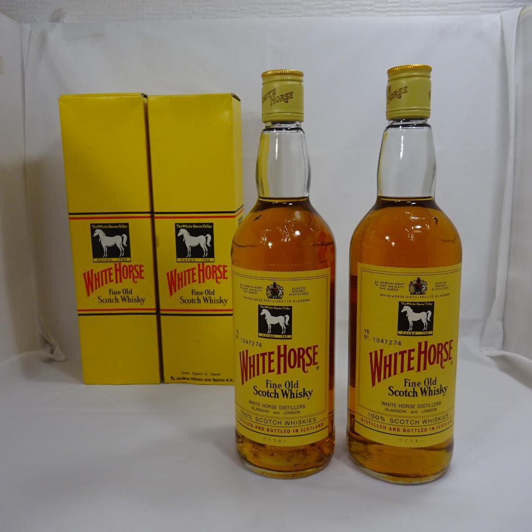 古酒 ホワイトホース スコッチウイスキー 750ml 2本セット