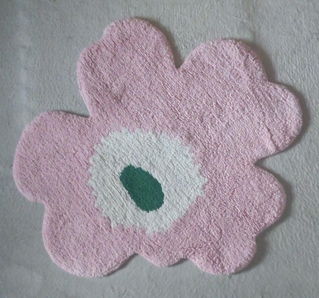 マリメッコ バスマット UNIKKO ウニッコ ピンク