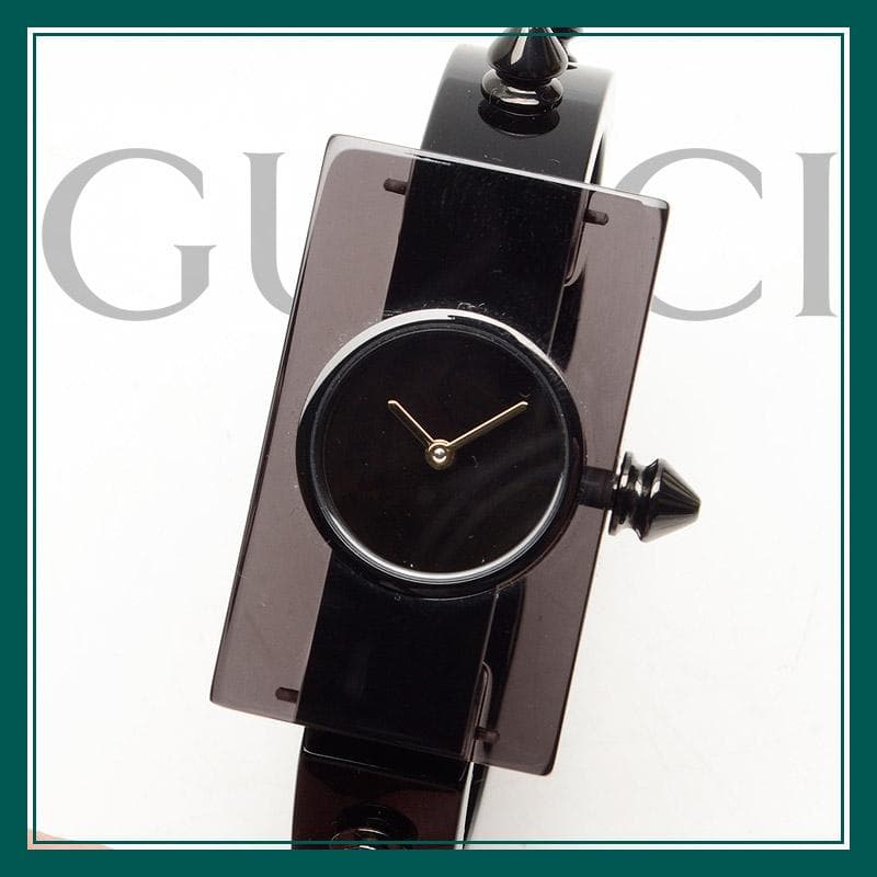 E*y様 グッチ　ヴィンテージ　ウェブ　レディース　腕時計　143.5　ブラック