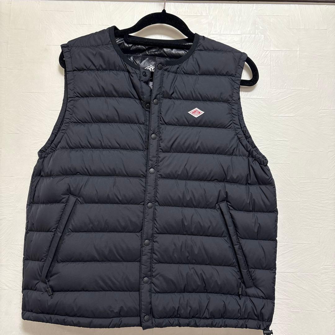ＤＡＮＴＯＮライトダウンベストブラックレディースＭサイズ
