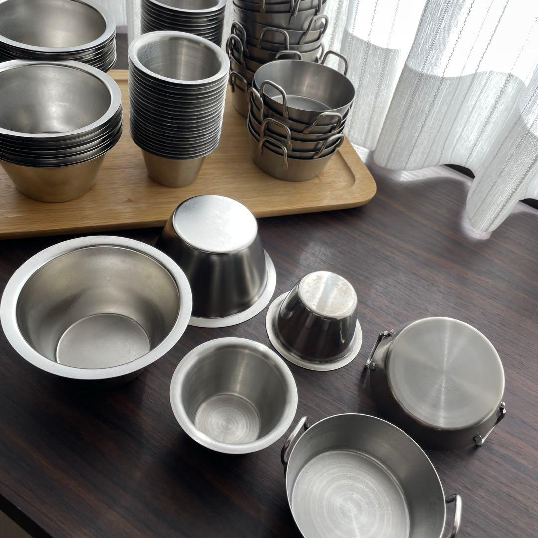 【良好】業務用 ステンレス小鉢61点